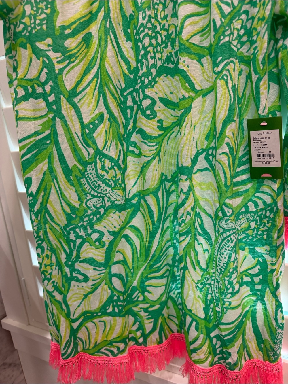 NWT size M Lilly Pulitzer Getaway Coverup - Picture 4 of 4